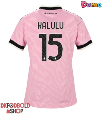 Juventus Pierre Kalulu #15 Udebanetrøje Dame 2026-27 Kort ærmer Juventus Pierre Kalulu #15 Udebanetrøje Dame 2026-27 Kort ærmer